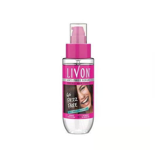 Livon Anti Frizz Hair Serum for All hair Type 45ml•