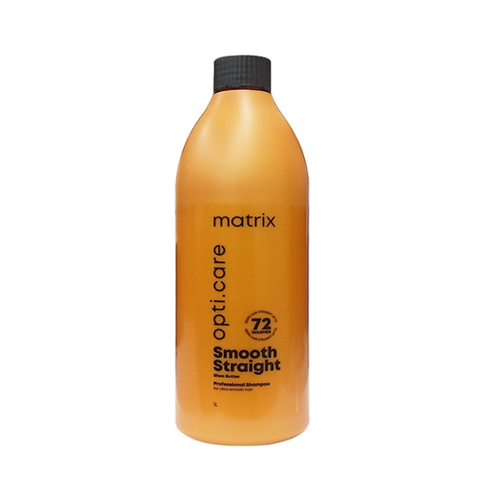 Matrix Opti.Care Smooth Straight Shea Butter Professional Shampoo 1L .