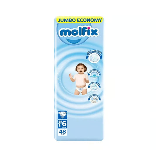 Molfix Size-6 (Belt System) (16+kg) 48pcs•