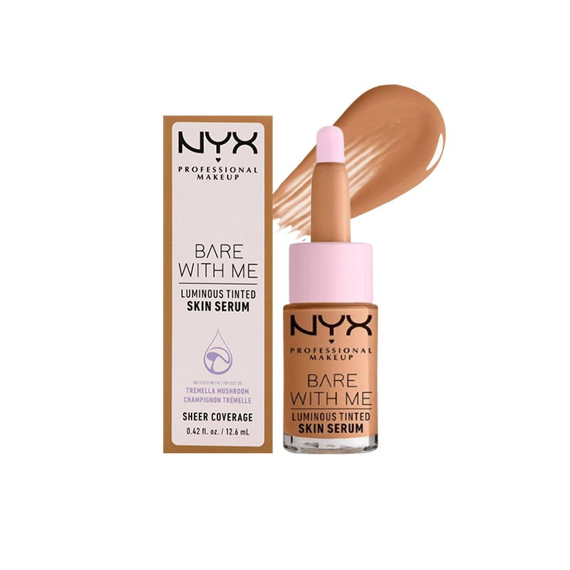 NYX Bare With Me Luminous Tinted Skin Serum 12.6ml - Universal Medium BWMLSS03
