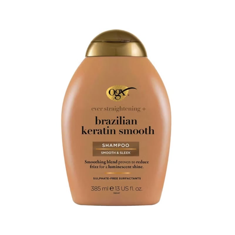 OGX Ever Straightening + Brazilian Keratin Smooth Shampoo 385ml•