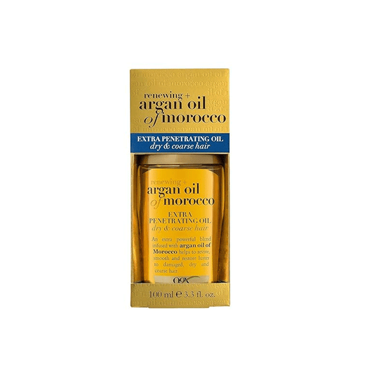 OGX Renewing + Argan Oil Of Morocco Extra Penetrating Oil For Dry & Coarse Hair 100ml •