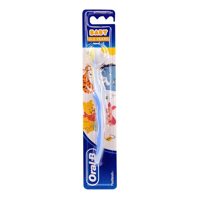 Oral-B Extra Soft Baby Toothbrush 0-2 Years - Blue