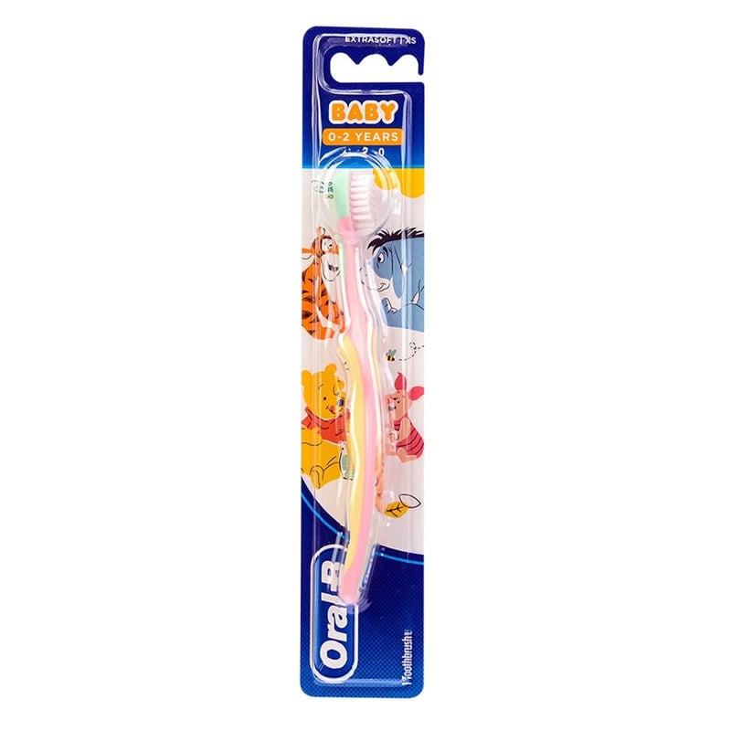Oral-B Extra Soft Baby Toothbrush 0-2 Years - Pink