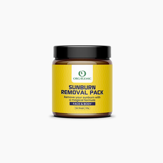 Orgagenic Sunburn Removal Pack 100gm •