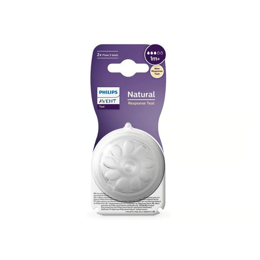 Philips Avent Natural Response Level 3 Teat 1m+ - 2pc (5129)