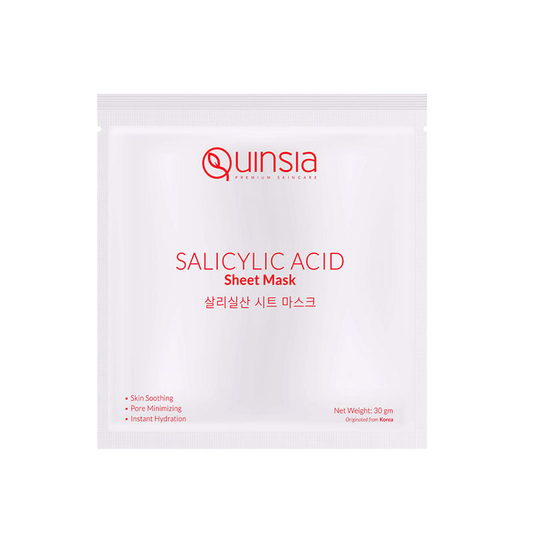 Quinsia Salicylic Acid Sheet Mask 30g