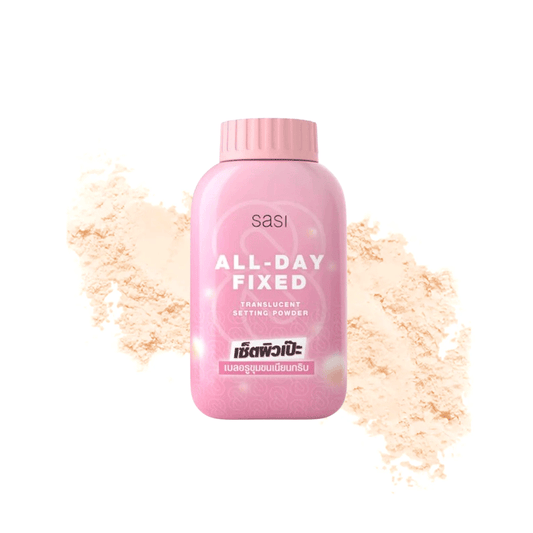 Sasi All Day Fixed Translucent Setting Powder 50g •