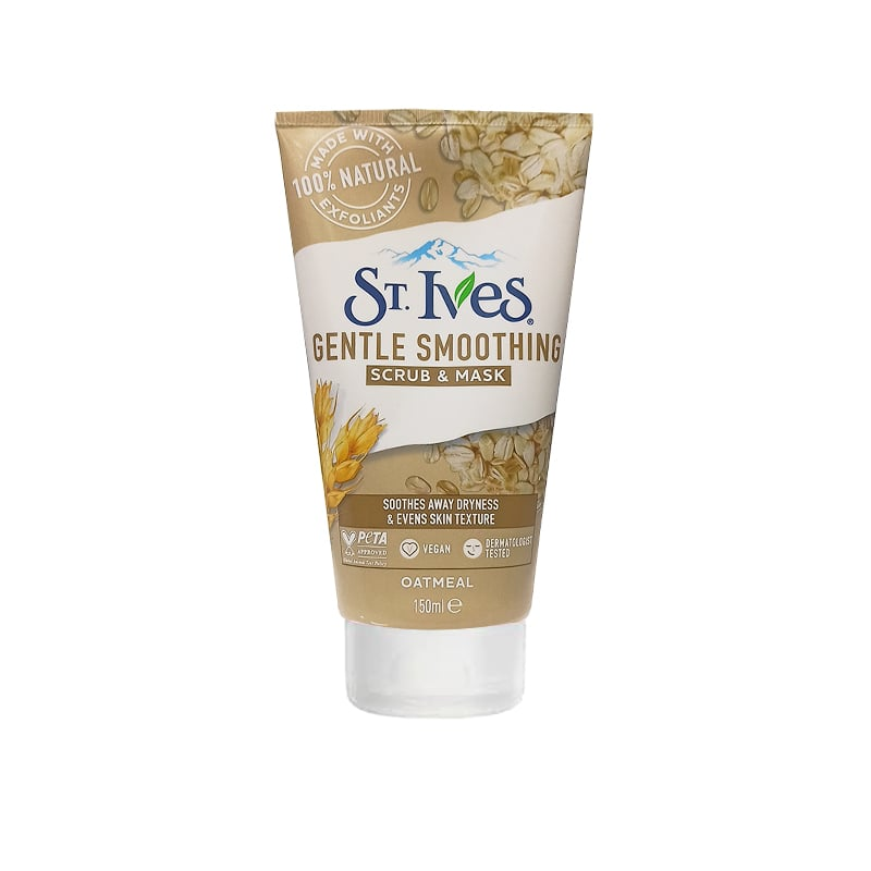 St. Ives Gentle Smoothing Oatmeal Scrub & Mask 150ml•