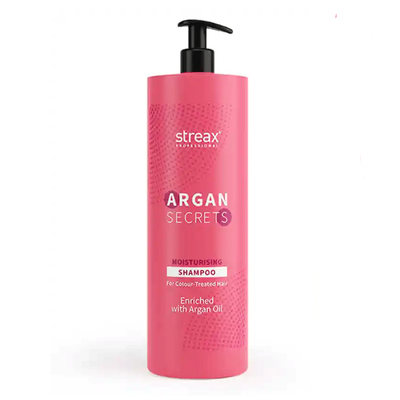 Streax Argan Secrets Moisturising Shampoo For Colour Treated Hair 1.5L