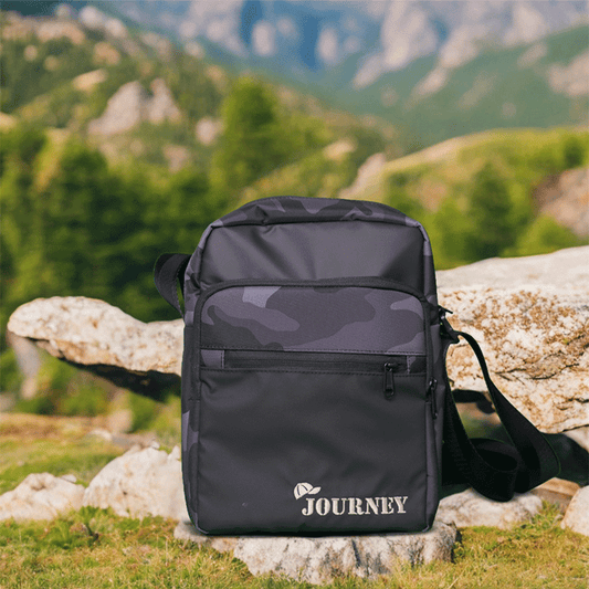 StripeInc Journey Crossbody Square Shape Bag For Unisex - Urban Camouflage