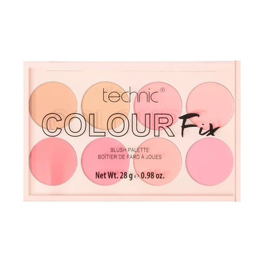 Technic Colour Fix Pressed Powder 8 Colour Blush Palette