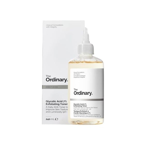 The Ordinary Glycolic Acid 7% Exfoliating Toner 240ml •