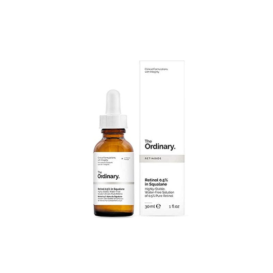 The Ordinary Retinol 0.5% in Squalane 30ml •