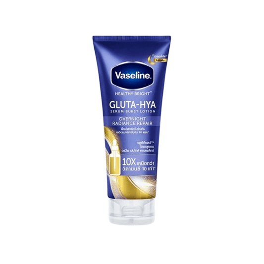 Vaseline Gluta - Hya Serum Burst Lotion Overnight Radiance 300ml  •