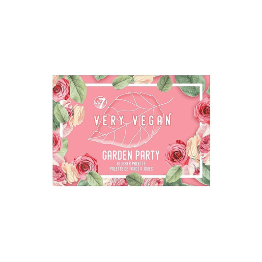 W7 Very Vegan Garden Party Blusher Palette