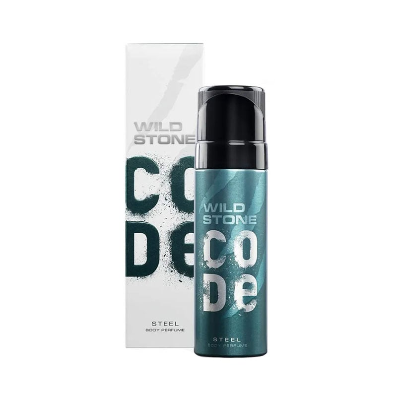 Wild Stone Code Fine Fragrance 120ml - Steel•